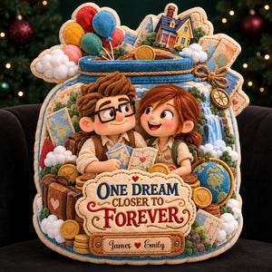 Dream Journey Couple Pillow - Personalized Gifts For Couple 05HADT280926