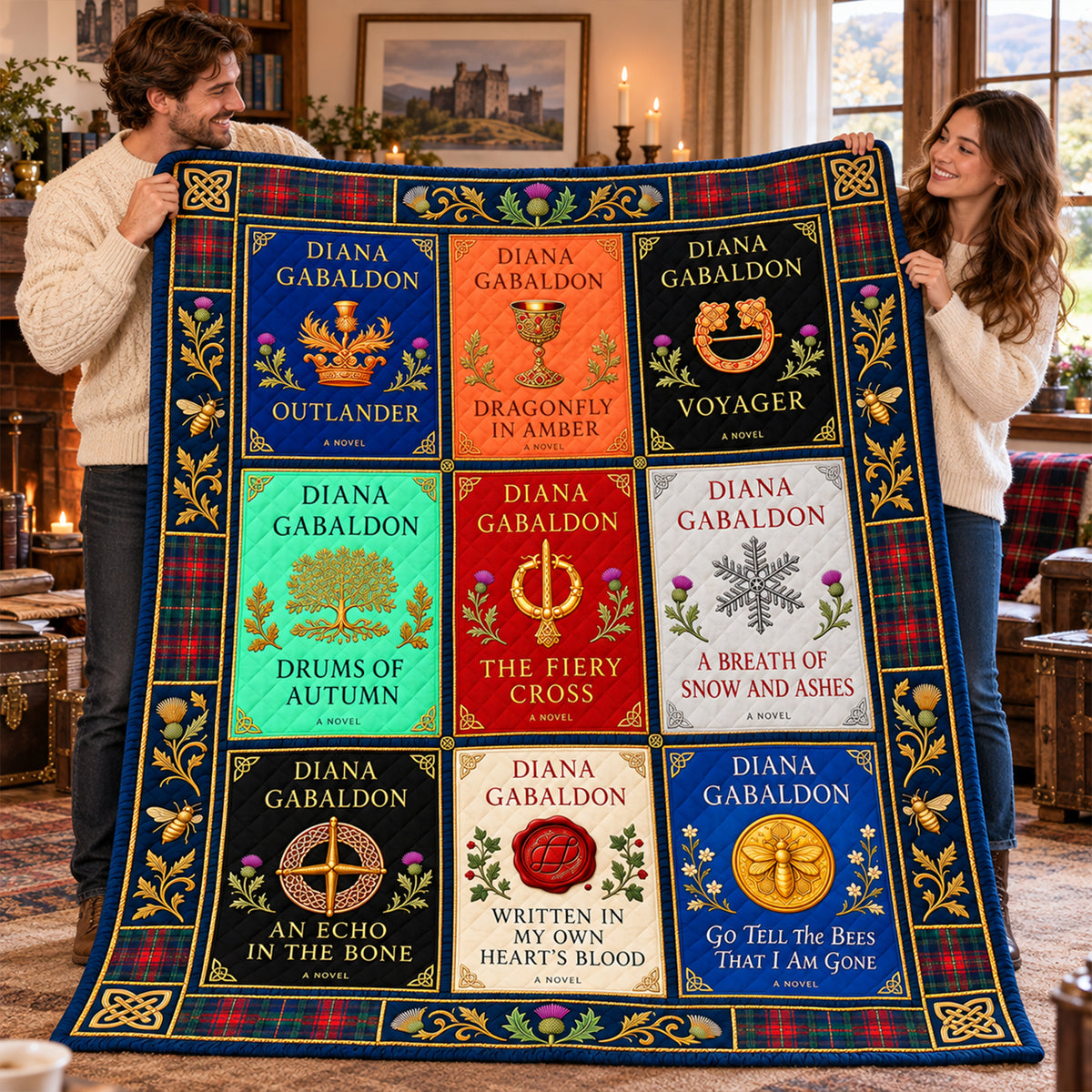 Fantasy Time Traveler Blanket - Personalized Gifts 06nalu071026-Homacus