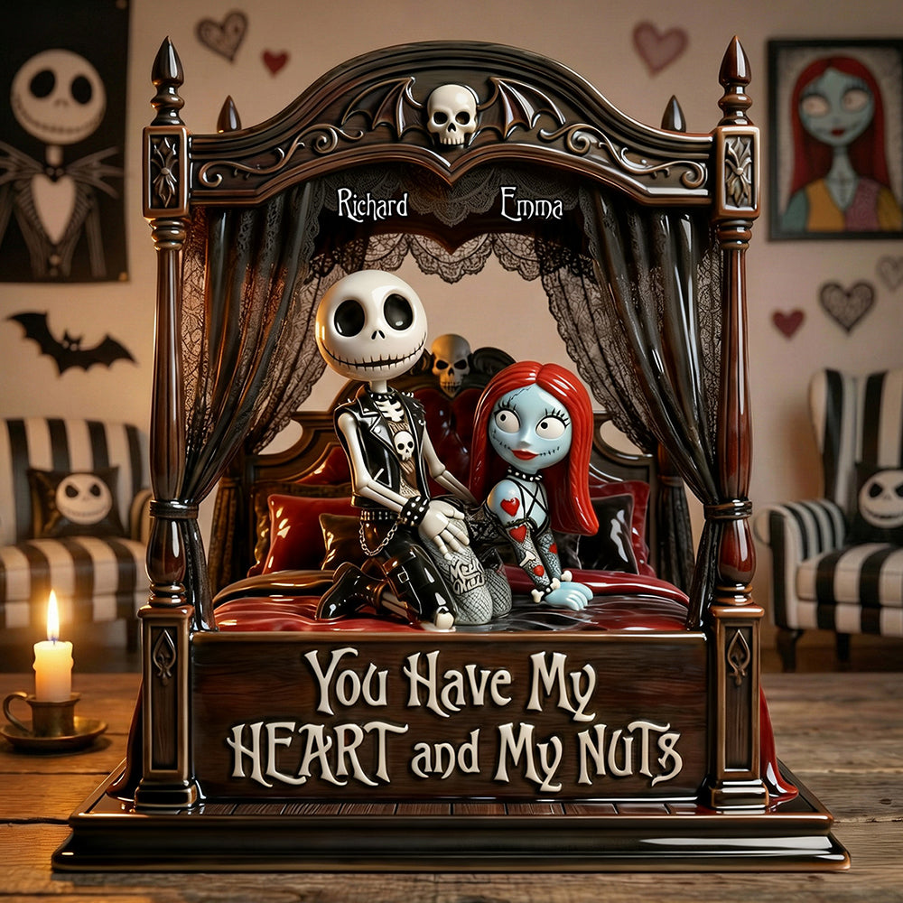 Funny Couple Acrylic Plaque - Personalized Gifts For Couple 05TGDT300126-Homacus