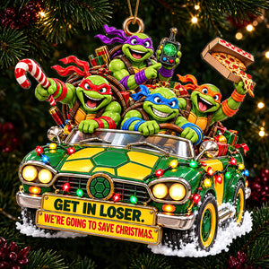 Save Christmas Road Trip Ornament - Personalized Christmas Gifts 05TYDT300926