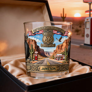 Centennial Century Celebration Drinking Glass - Personalized Gifts For Road Trip Lovers 01kimg160326-Homacus