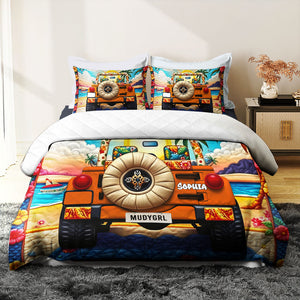 Personalized Gifts For Off Road Lovers Quilt Bedding Set 014HUMH060225-Homacus