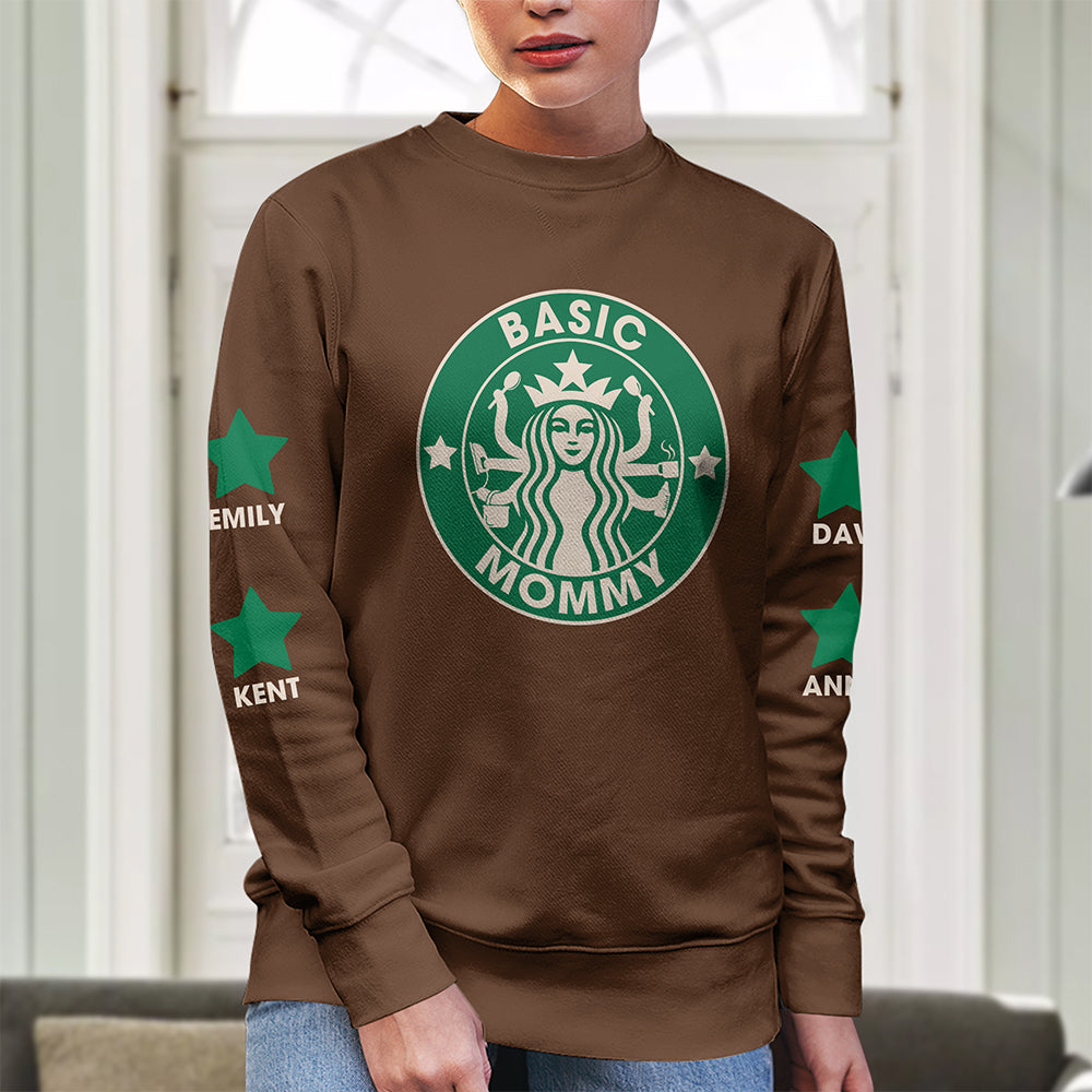 Personalized Gifts For Mom Shirt, Busy Mom Needs Coffee 04qhqn070325-Homacus