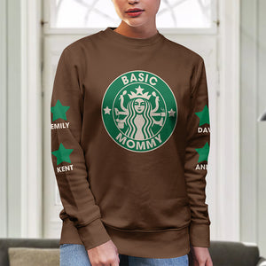 Personalized Gifts For Mom Shirt, Busy Mom Needs Coffee 04qhqn070325-Homacus