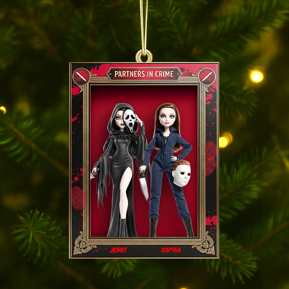 Horror Dolls Personalized Gifts For Besties Christmas Ornament 03natn250825-Homacus