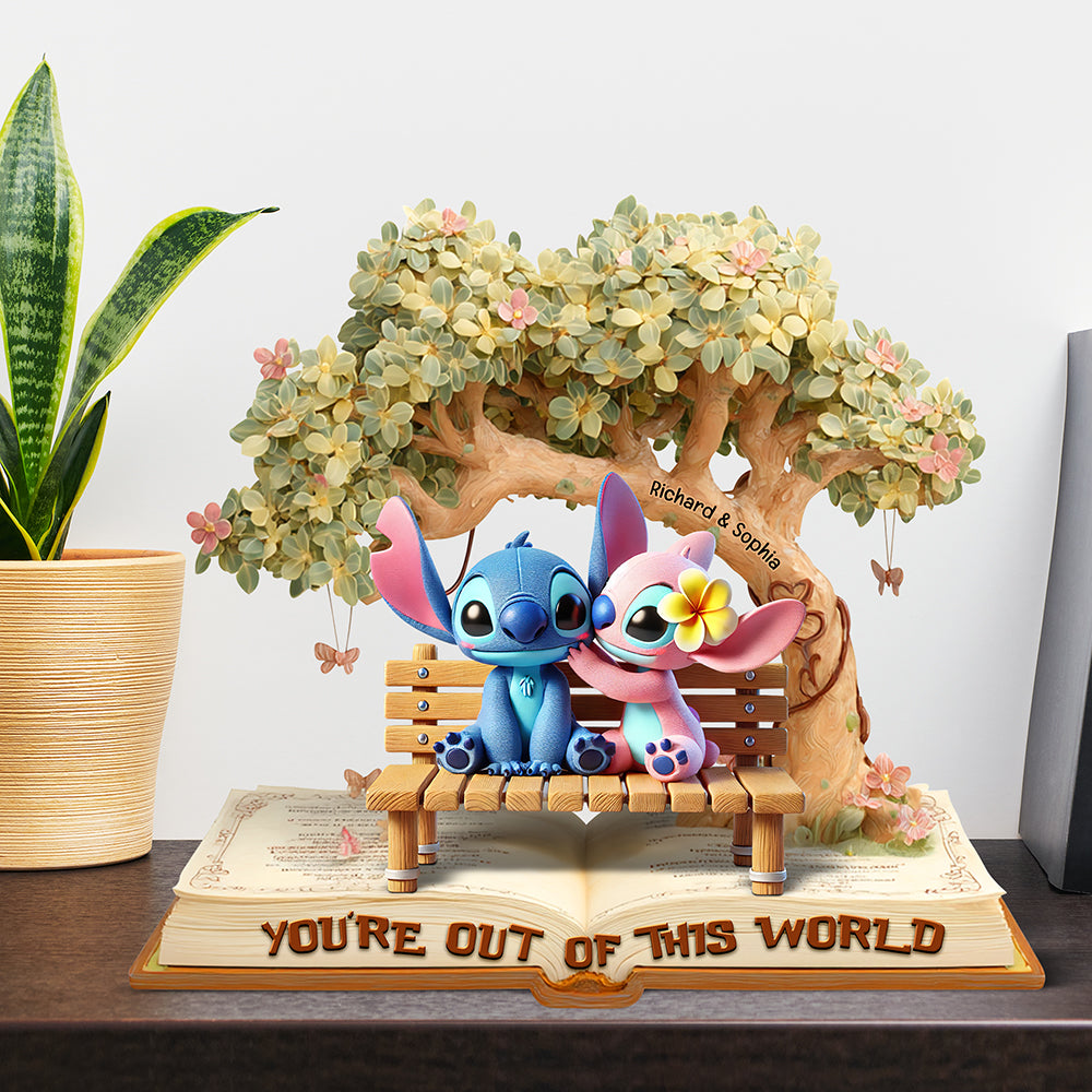 Romantic Experiment Acrylic Plaque Personalized Gifts For Couple 01TGQN220525-Homacus