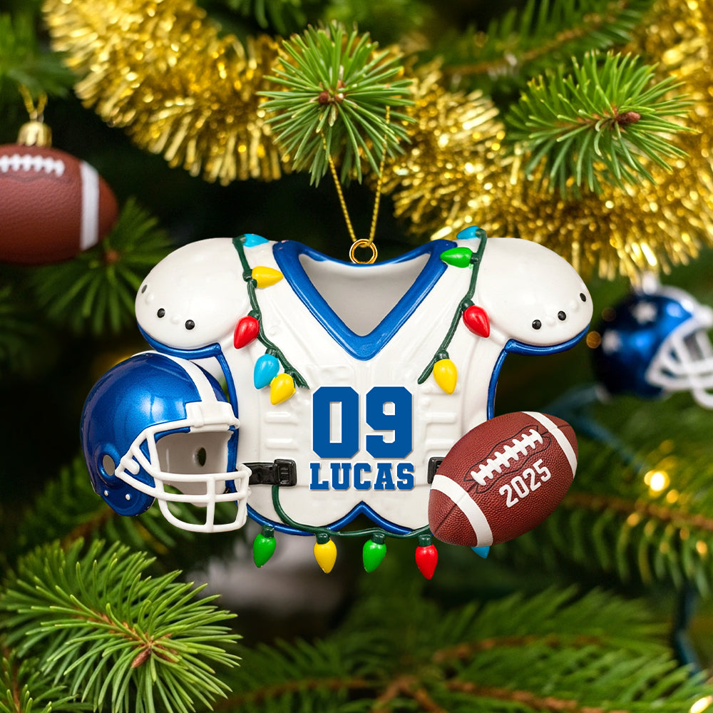 Personalized Gifts For American Football Lovers Christmas Acrylic Ornament 01hutn230825-Homacus
