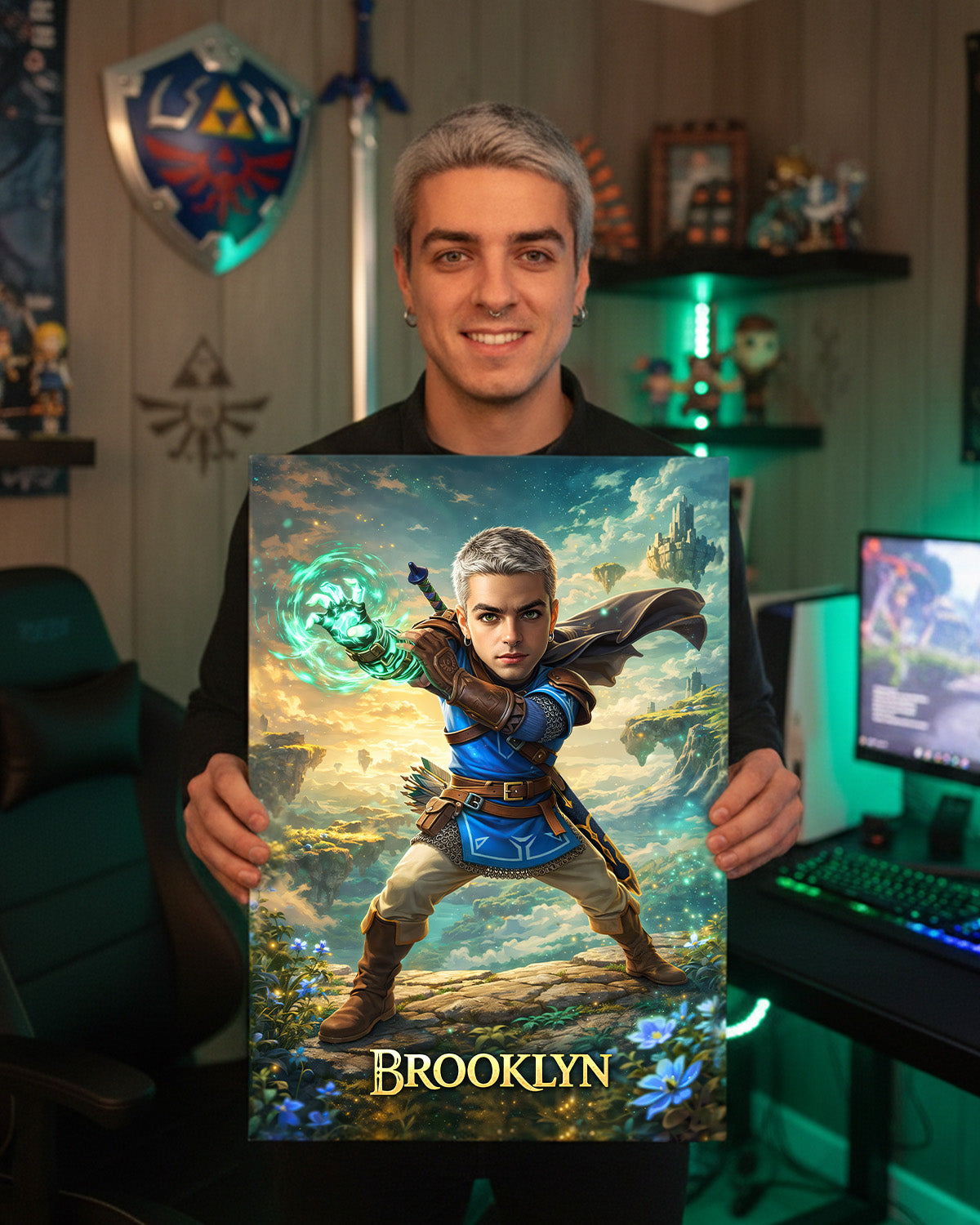 Fantasy Adventure Canvas Print Custom Photo - Personalized Gifts For Fantasy Lovers 01humg260226-Homacus