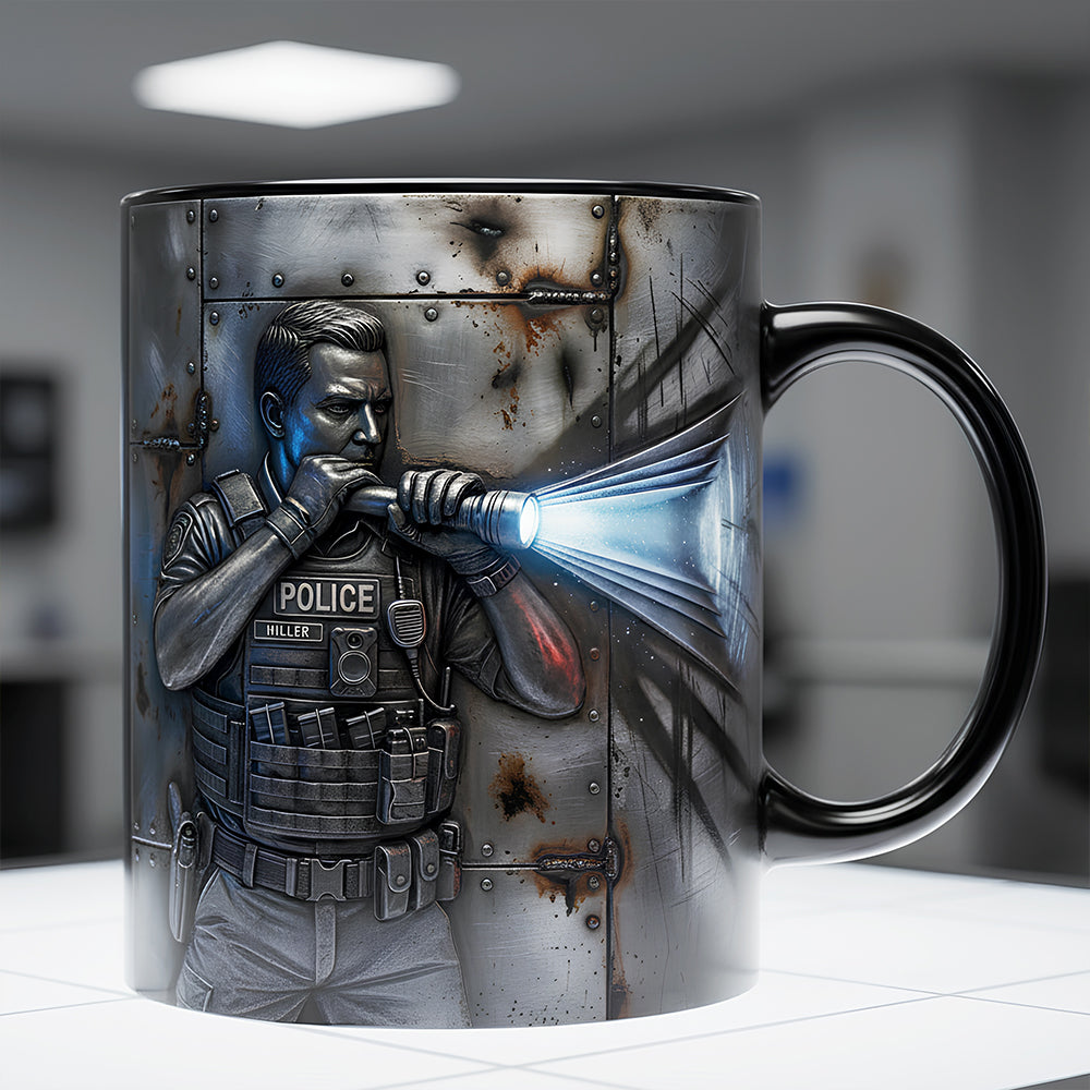 Police Tribute Mug Personalized Gifts For Police 05TODT041225-Homacus