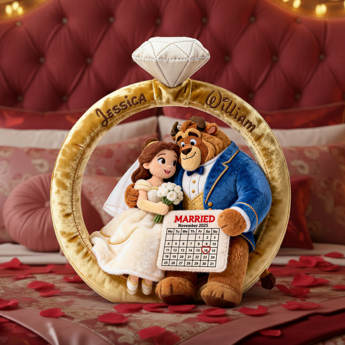 Couple Pillow - Personalized Gifts For Couple Pillow 04OHLU111225-Homacus