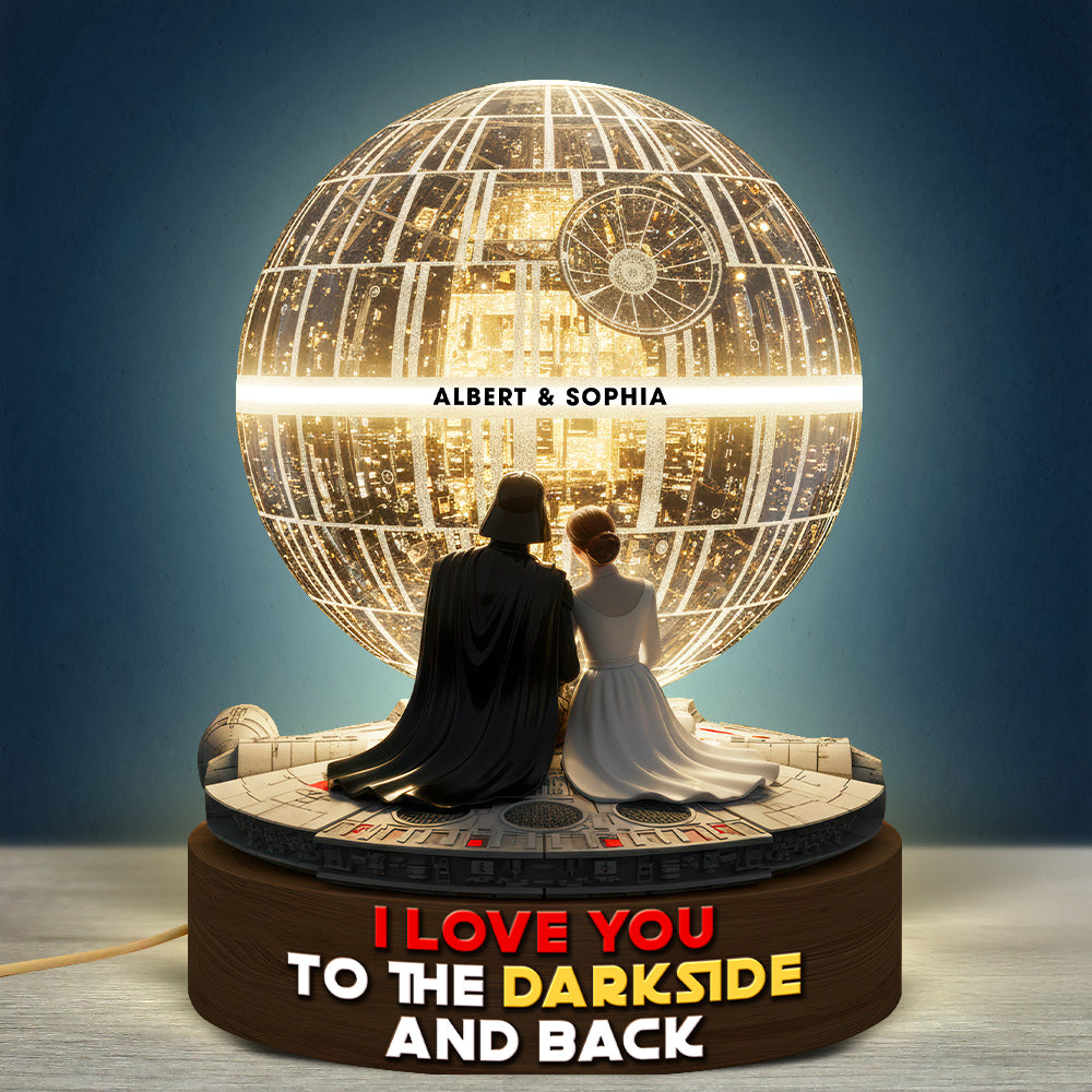 Cosmic Couple Acrylic Light Box - Personalized Gifts For Couple 04hyqn081225-Homacus