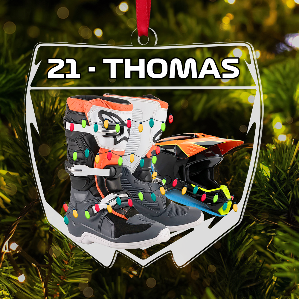 Personalized Gifts For Motocross Lovers Christmas Ornament 01hupu021124-Homacus