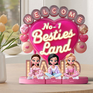 Doll Besties Plaque - Personalized Gifts For Besties 01tgqn090625-Homacus