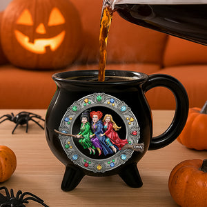 Enchanting Witches Cauldron Mug - Personalized Halloween Gifts For Witch Lovers 01ohqn200825-Homacus