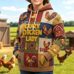 Personalized Funny Gifts For Chicken Lovers Hoodie 03natn251125-Homacus