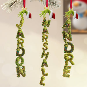 Christmas Theme Name Ornament - Personalized Christmas Gifts 06ohmg121125-Homacus