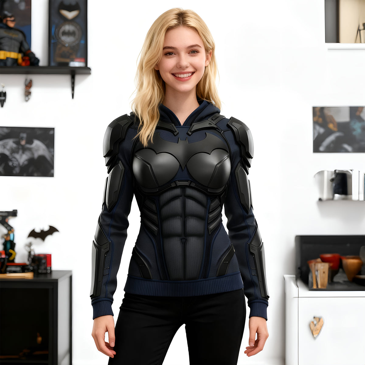 Mighty Warrior 3D Hoodie- Gifts For Fantasy Lovers 10HYLU111125-Homacus