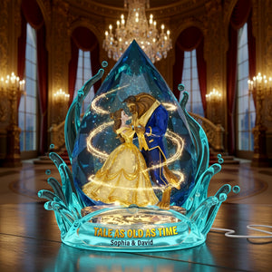 Romantic Couple Acrylic Light Box - Personalized Gifts For Couple 07tolu291125-Homacus