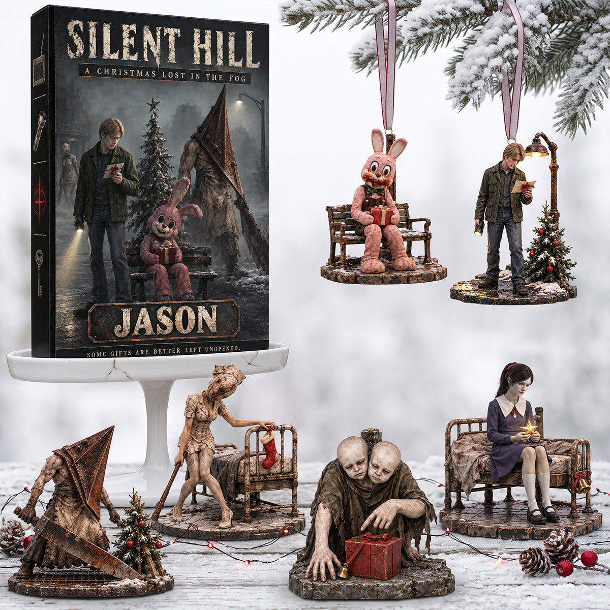 Christmas Foggy Horror Character Blind Box - Personalized For Horror Game Lovers 03HATA291026-Homacus