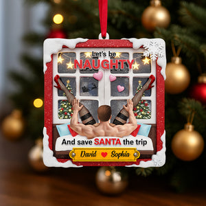 Personalized Funny Gifts For Couple Christmas Ornament 04hutn160925-Homacus