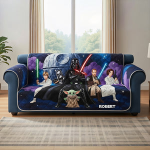 Galaxy Dream Quilted Sofa Cover - Personalized Gifts For Fans 04NADT270126-Homacus