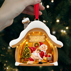 Gnome Couple Ornament - Personalized Gifts For Couple 06ohlu041125-Homacus