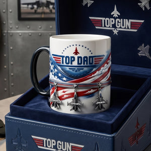 Fighter Aircraft Magic Mug - Personalized Gifts For Dads 05ohlu190526-Homacus