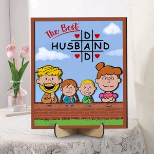 Personalized Gifts For Dad Wood Sign 04totn211224hh The Best Dad - Husband-Homacus