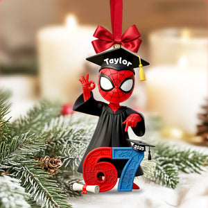 Cute Buddy Graduate Ornament - Personalized Gift For Graduation 03NALU201125-Homacus