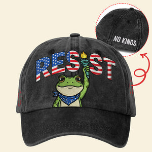 Resist Frog Wash Cap – Stand for Liberty, No Kings 04paqn281025-Homacus