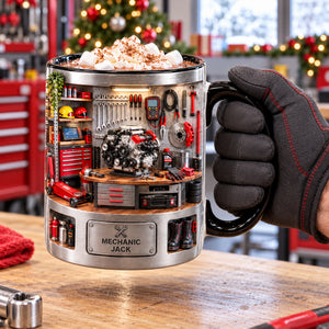 Classic Garage Accent Mug - Personalized Gifts For Mechanic 06ttqn061026-Homacus