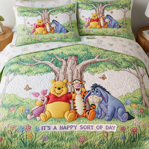 Festive Friends Bed Set – Personalized Christmas Bedding For Kids 02qhmg170725-Homacus