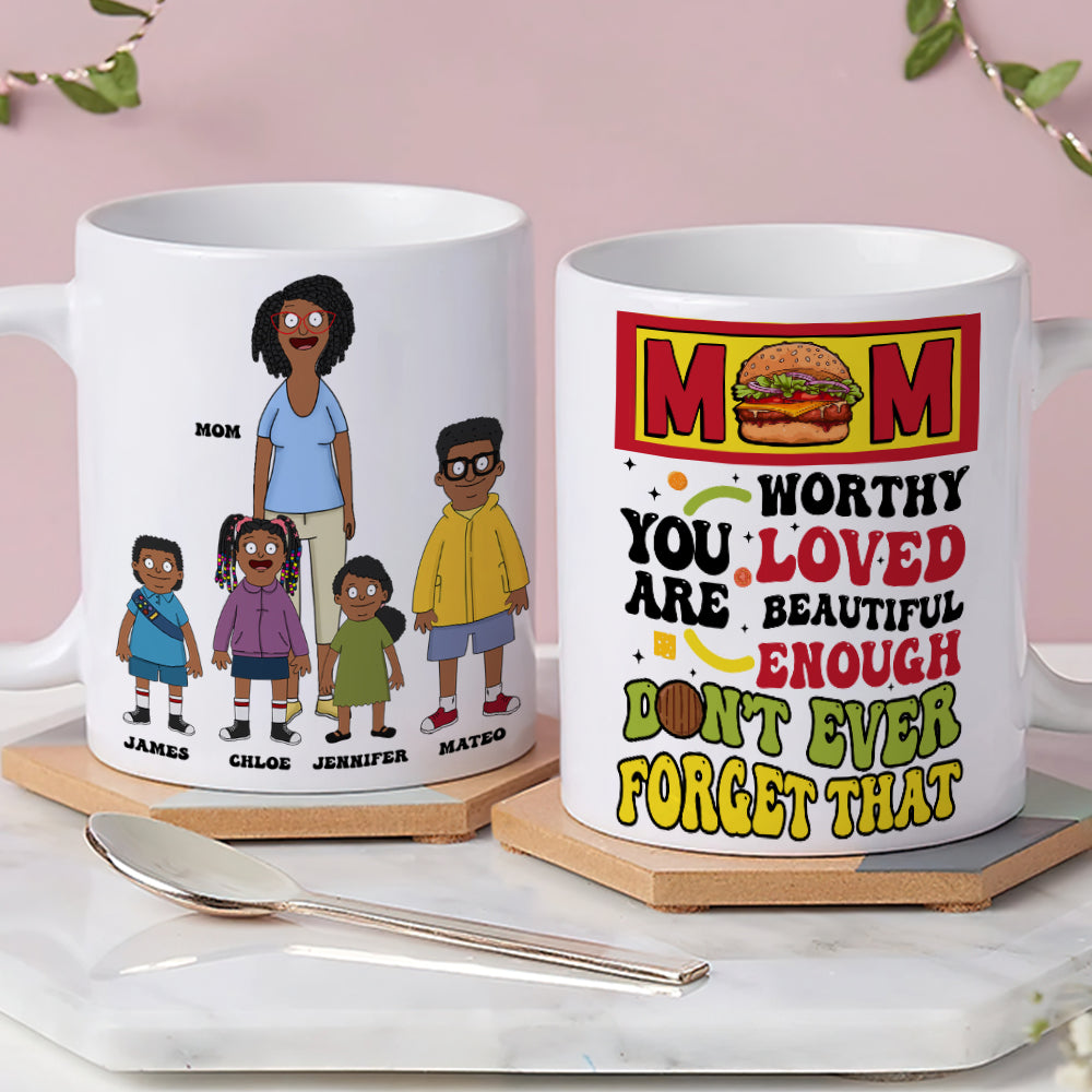 Personalized Gifts For Mom Coffee Mug Don't Ever Forget 03TODT100325HG-Homacus