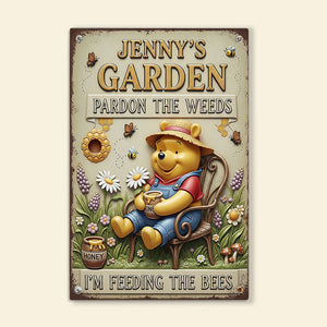 Garden Metal Sign - Personalized Gifts For Garden Lovers 06ohqn050625-Homacus