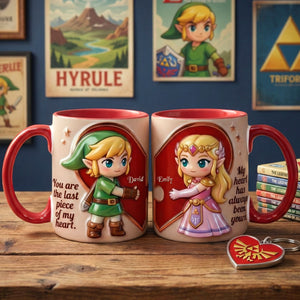 Set Of 2 Coffee Mugs - Lovely Couple - Personalized Coffee Mug Set 02toqn220126-Homacus