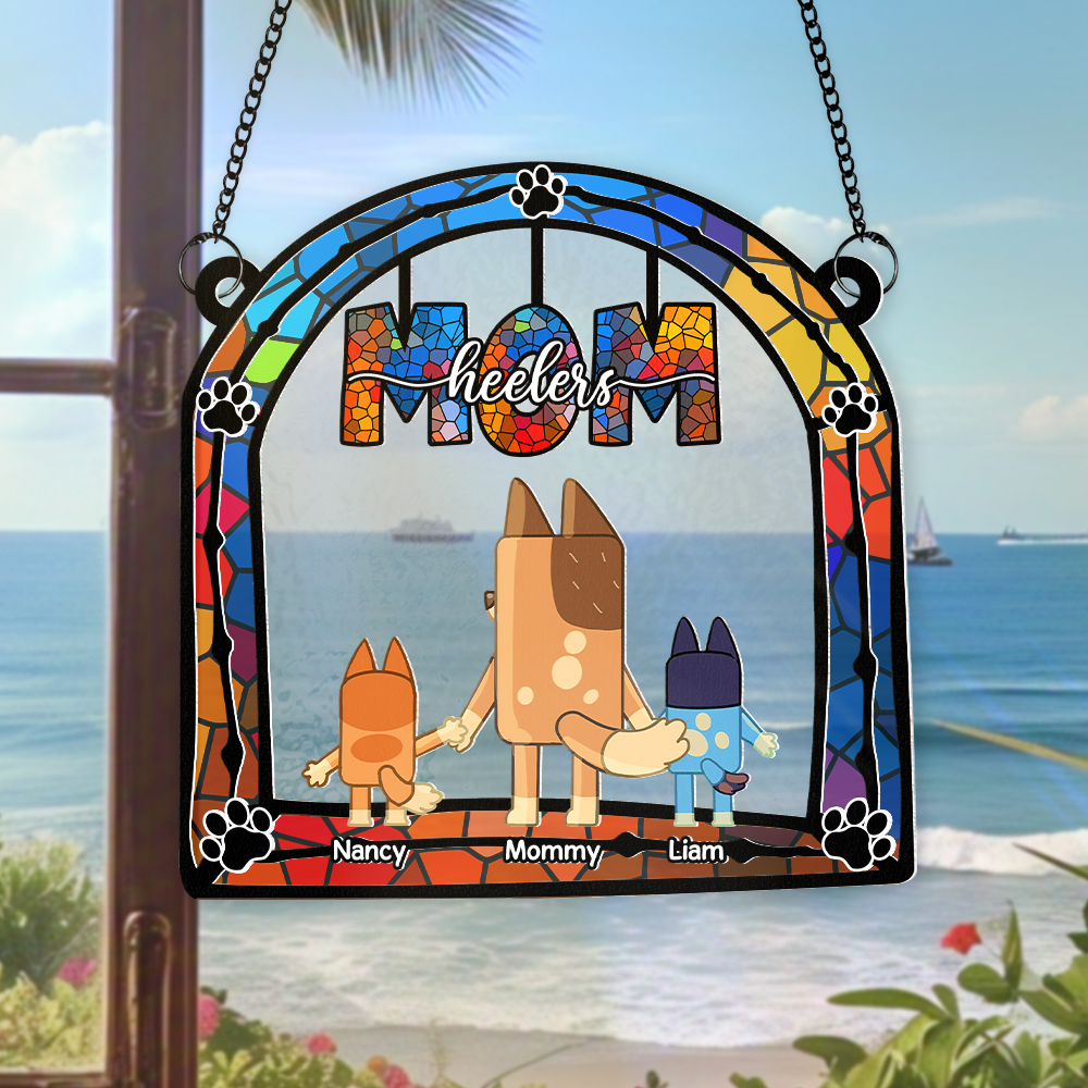 Personalized Gifts For Mom Window Hanging Suncatcher Ornament 03ohpu140225-Homacus