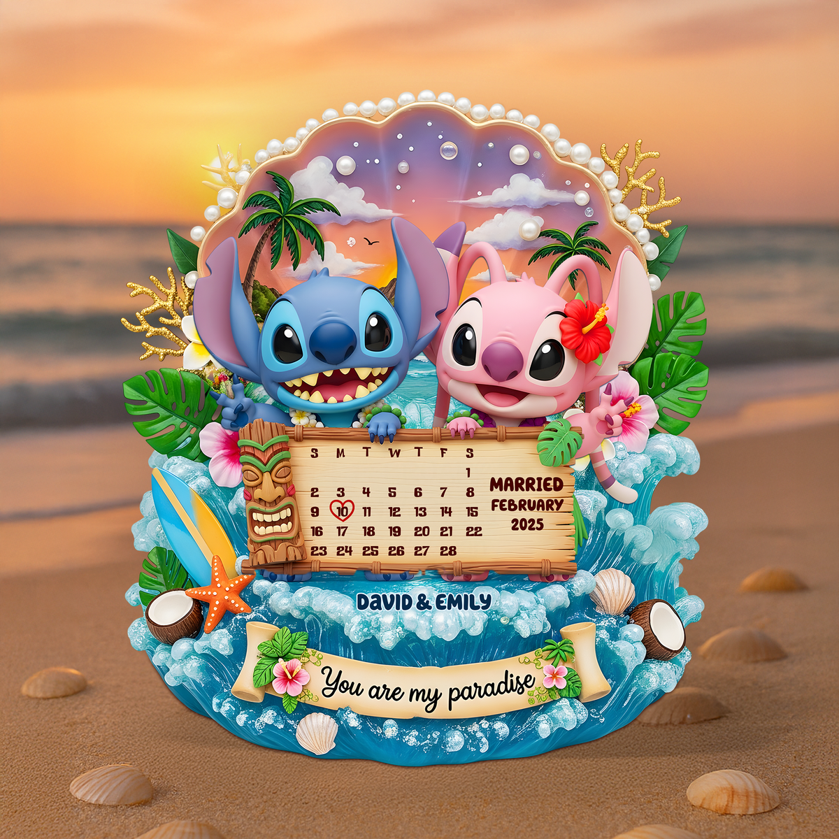 Couple Acrylic Plaque - Personalized Gifts For Couple 05topu250625-Homacus