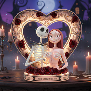 Naughty Spooky Couple Light Box - Personalized Gift For Couples 03OHDT021225-Homacus