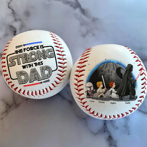 Personalized Gift For Dad Baseball Father's Day Galaxy Dad 031QHQN060425-Homacus