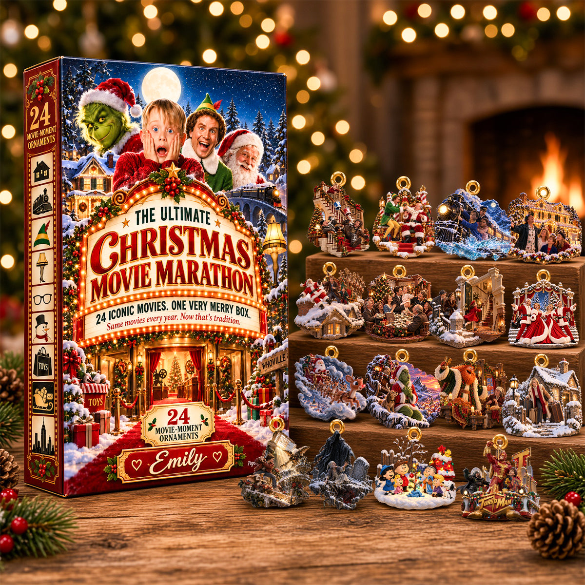 The Ultimate Christmas Movie Marathon Advent Calendar Blind Box - Personalized Christmas Gifts 01hadh071026-Homacus