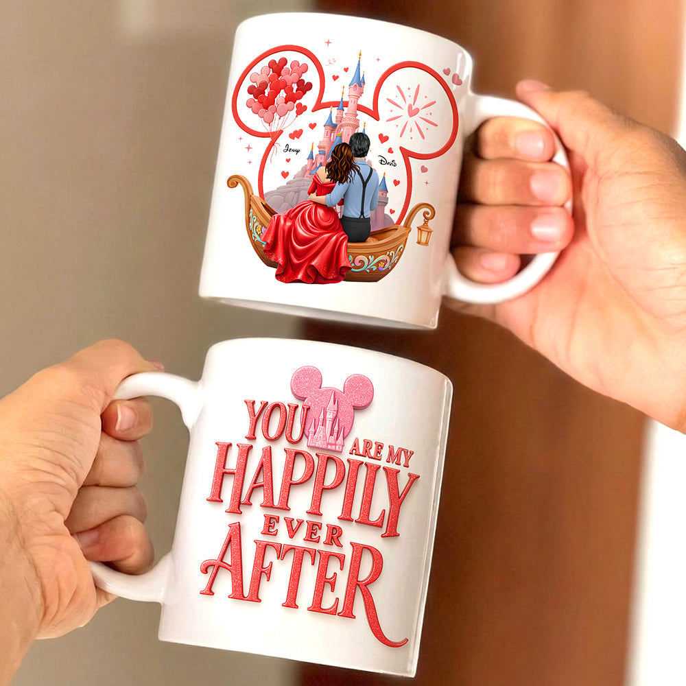 My Happily Ever After Coffee Mug - Personalized Gifts For Couple 04hutn131225-Homacus