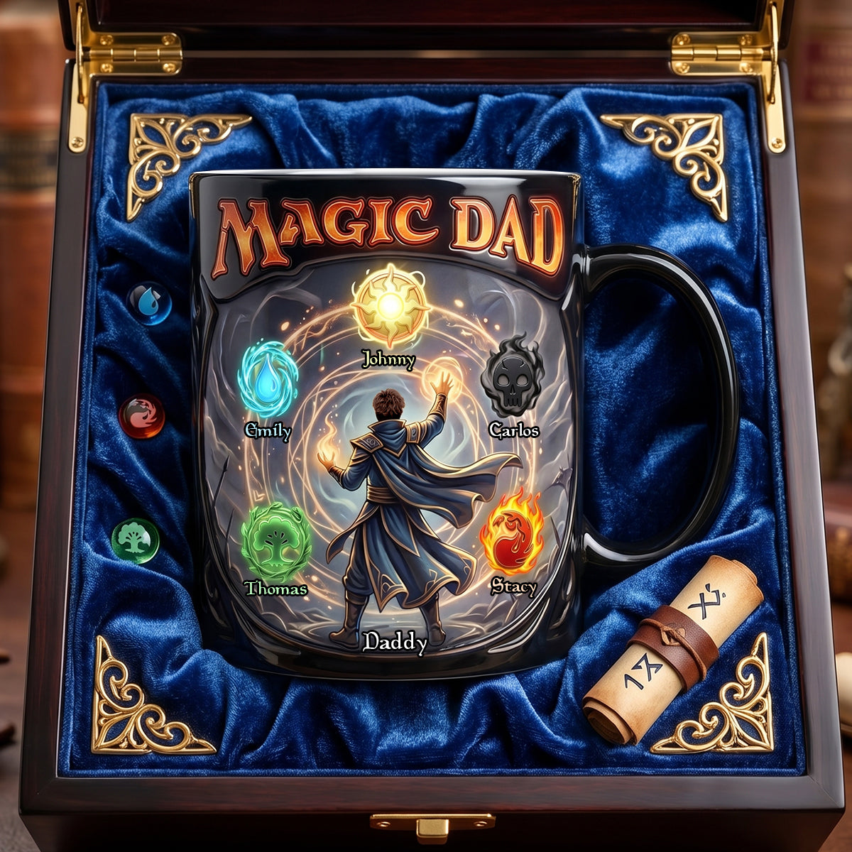 Fantasy Magic Coffee Mug - Personalized Gifts For Dad 03nadh050526-Homacus