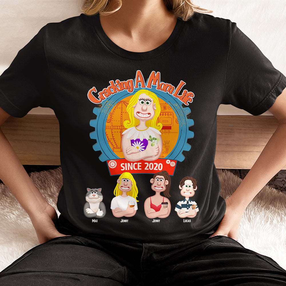 Personalized Gifts For Mom Shirt 01totn260225pa Cracking A Mom Life-Homacus