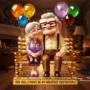 My Greatest Adventure Light Box - Personalized Gift For Couples 02TGDT021225-Homacus