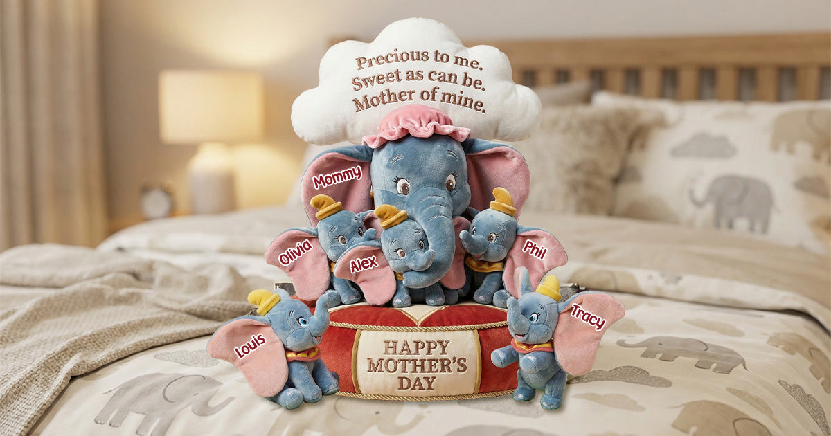 Love Mom Custom Shape Pillow - Personalized Gifts For Mother 01pamg040226-Homacus