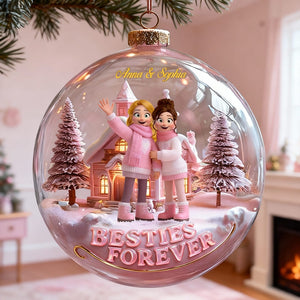 Girly Friendship Acrylic Ornament, Personalized Gifts For Besties 02qhtn131125mg-Homacus