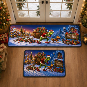 Funny Santa Runner Rug - Personalized Christmas Gifts 06HAQN220826-Homacus