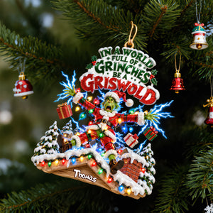Electric Shock Christmas Ornament - Personalized Funny Gifts For Movie Lovers 04nalu161026-Homacus