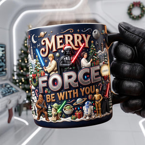 Warriors Merry Christmas Magic Mug - Personalized Christmas Gifts 05pata140926