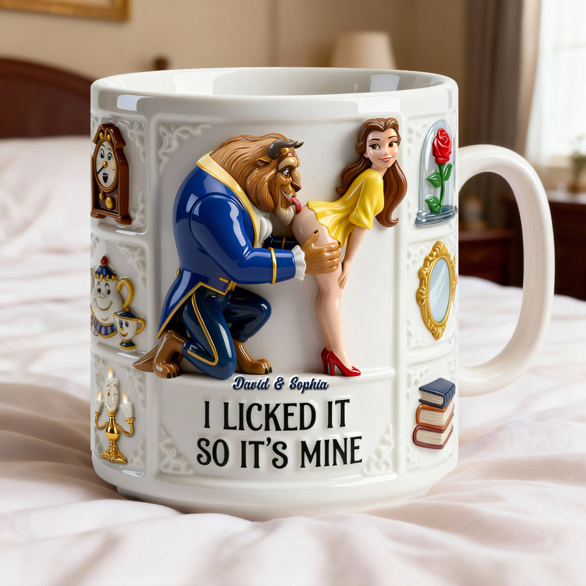 Playful Couple Coffee Mug - Personalized Gift For Couple 04OHLU060126-Homacus